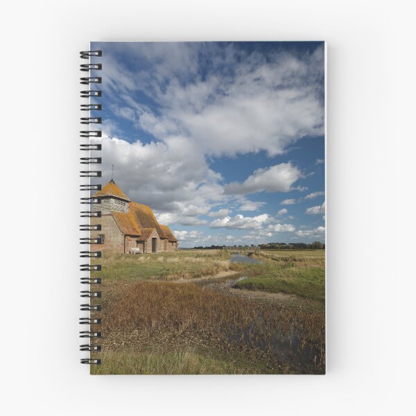 Item preview, St Thomas Becket Church on Romney Marsh at Fairfield in Kent England UK designed and sold by John Gilham - Landscape Photography.