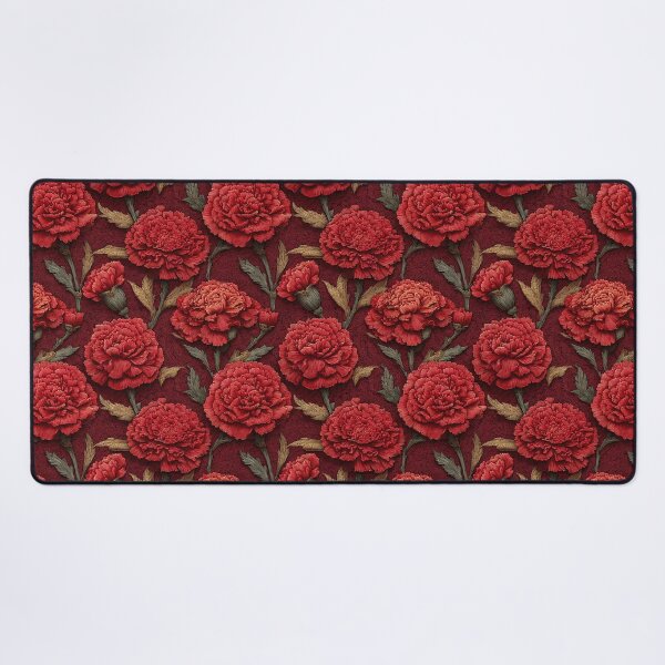 Item preview, Bold Elegant Carnationss Illustration For Garden Lover Gift designed and sold by RoyalStarsPatts.
