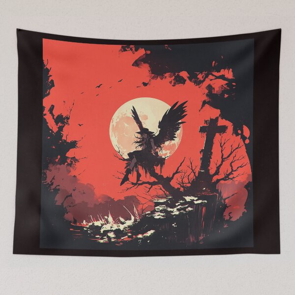 Item preview, Harpy Flying Bold Papercut Style designed and sold by Christian Weiss.