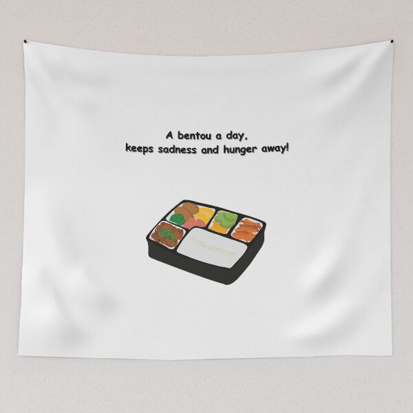 Item preview, A bentou a day - Funny Quote designed and sold by Kouichi1990.