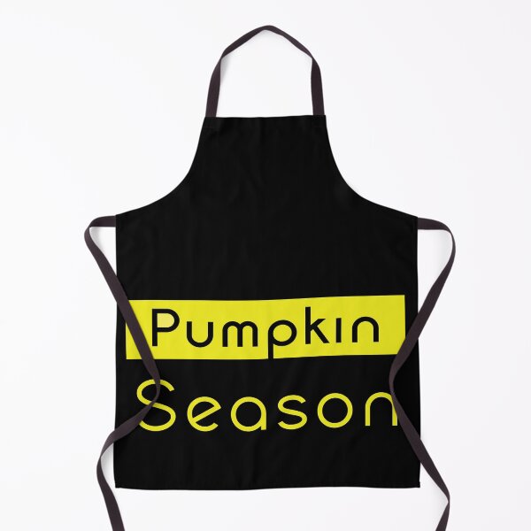 Item preview, Pumpkin Season Yellow Text on Black Autumn Typography designed and sold by Combat Skies.