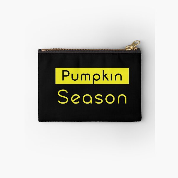 Item preview, Pumpkin Season Yellow Text on Black Autumn Typography designed and sold by Combat Skies.