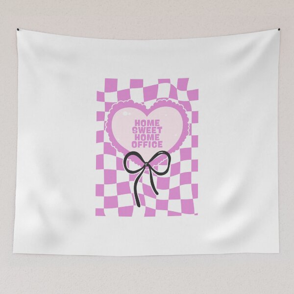 Item preview, Home Sweet Home Office - Pink designed and sold by Dondonmart.