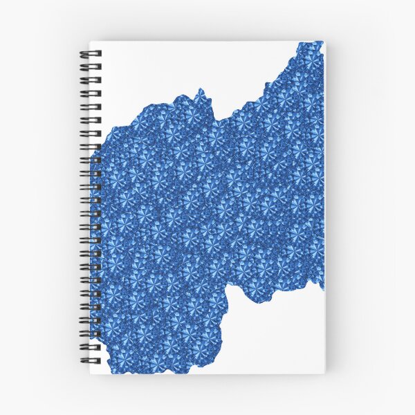 Item preview, Blue Rhinestone Rwanda designed and sold by TheIconSmith.