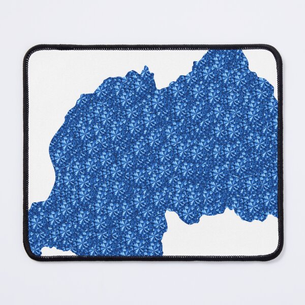 Item preview, Blue Rhinestone Rwanda designed and sold by TheIconSmith.