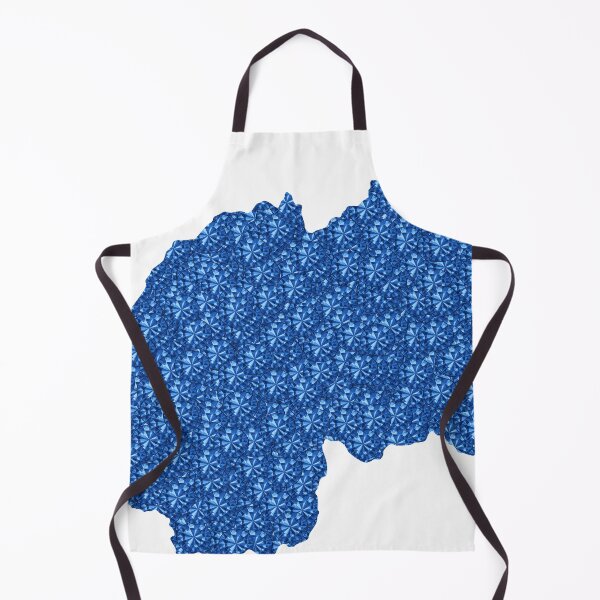 Item preview, Blue Rhinestone Rwanda designed and sold by TheIconSmith.