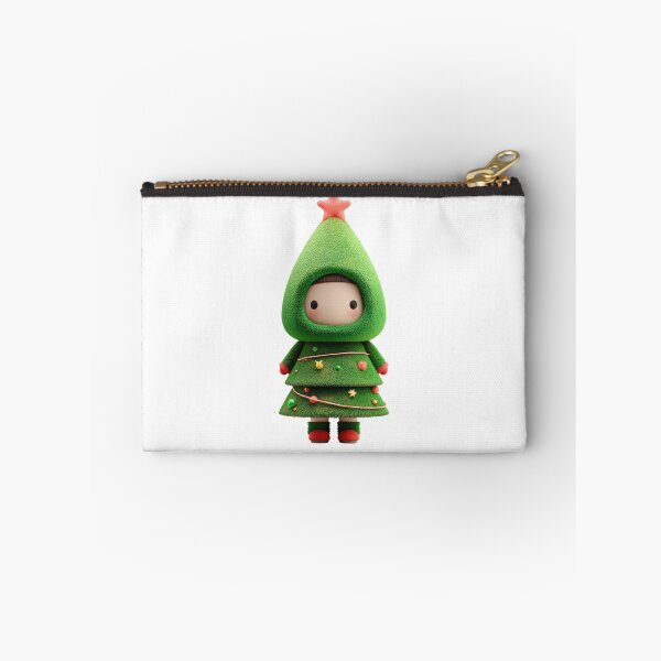 Item preview, Kawaii Christmas Tree Cartoon designed and sold by LuxChu.