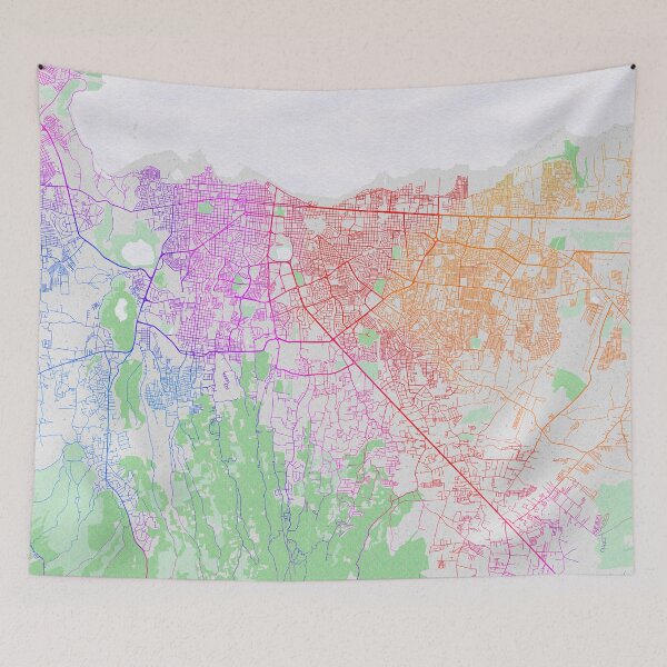 Item preview, Managua City Map of Nicaragua  - Colorful designed and sold by deMAP.