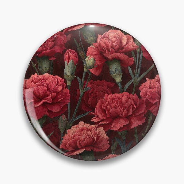 Item preview, Elegant Charming Carnation Pattern For Bridesmaid Gift designed and sold by RoyalStarsPatts.