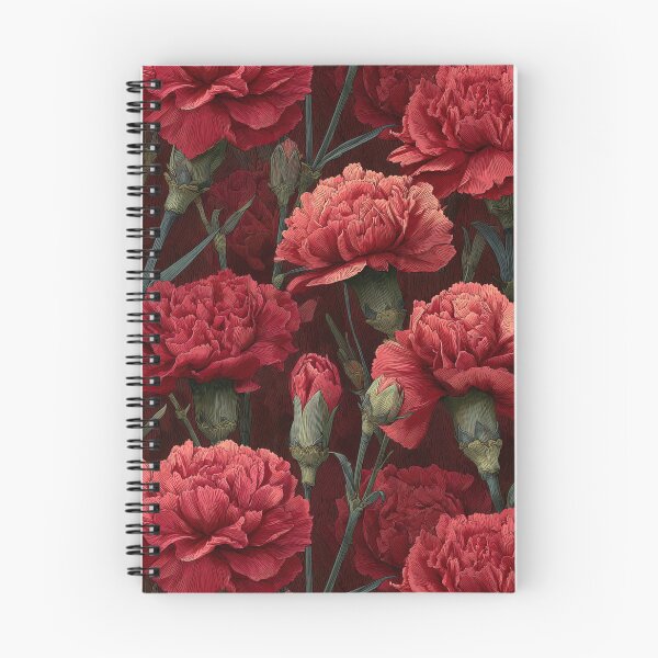Item preview, Elegant Charming Carnation Pattern For Bridesmaid Gift designed and sold by RoyalStarsPatts.