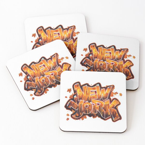 Item preview, New York Graffiti Skyline – Reloaded Premium Gift Autumn Edition designed and sold by Imaginarium of Chaos falcon88 .