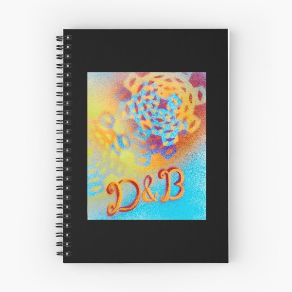 Item preview, D&B graffiti pattern  designed and sold by Beau Gordon.