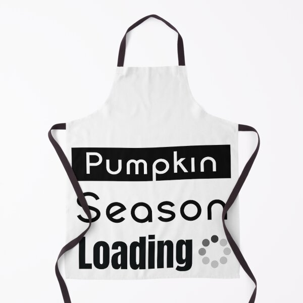 Item preview, Pumpkin Season Loading Minimal Black Text Autumn Typography designed and sold by Combat Skies.