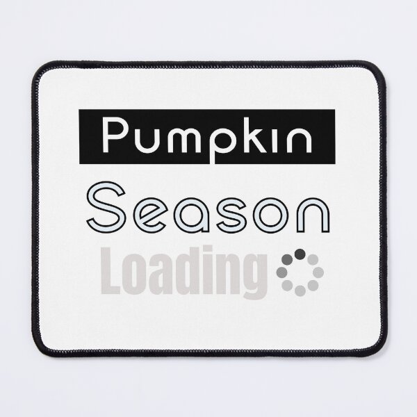 Item preview, Falling Leaves Loading Minimal Black Text Autumn Typography designed and sold by Combat Skies.