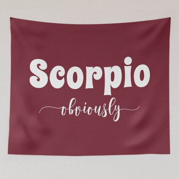 Item preview, Scorpio Obviously designed and sold by Jeallan Designs.