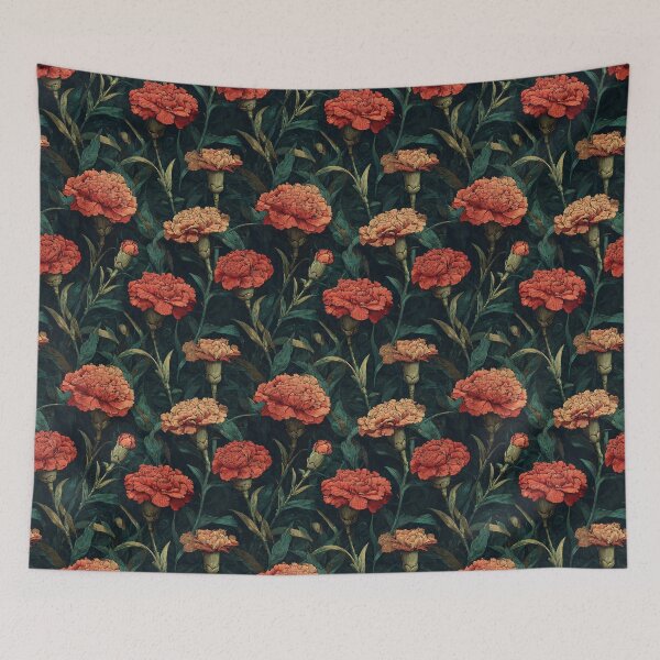 Item preview, Elegant Blooming Carnations Print For Mother'S Day designed and sold by RoyalStarsPatts.