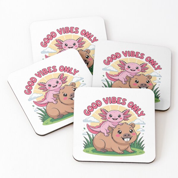 Item preview, Capybara Axolotl Kawaii Animal designed and sold by BHMARTS.