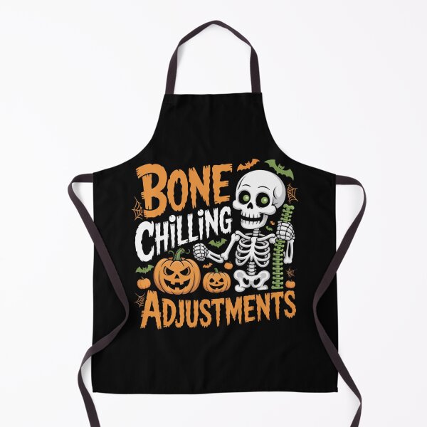 Item preview, Bone Chilling Adjustments Funny Osteopathy Halloween designed and sold by osteopath shop.