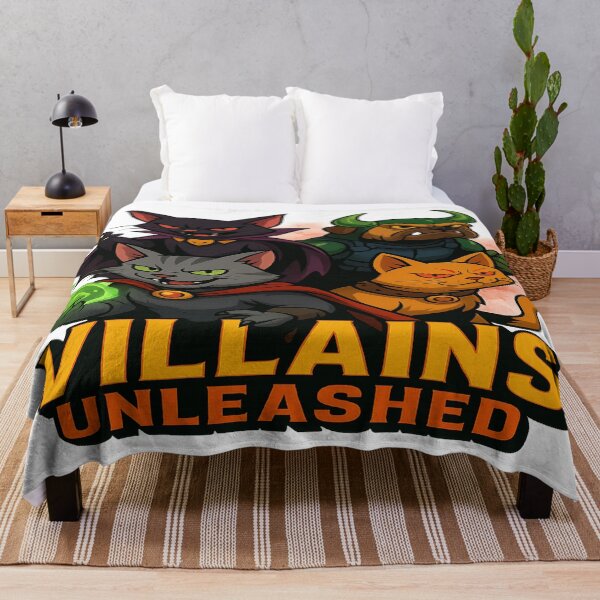 Item preview, Villains Unleashed – Furry Supervillains Squad designed and sold by Mars.Pen.Studio.