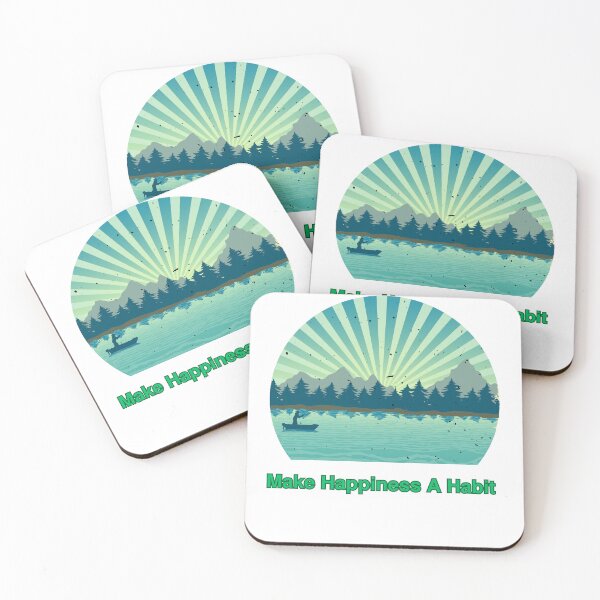 Item preview, Make Happiness A Habit: An Inspiring Design for Positive Thinking designed and sold by Zool sudan .