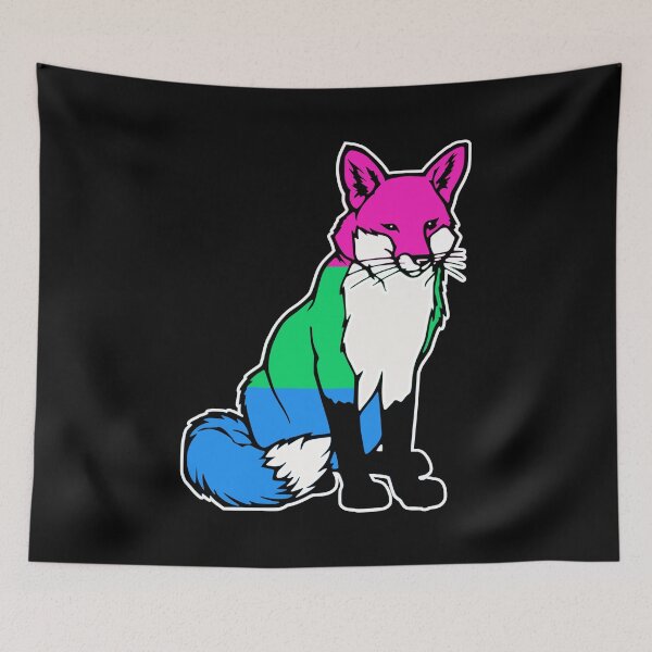 Item preview, Polysexual Fox designed and sold by Tiwsarm.