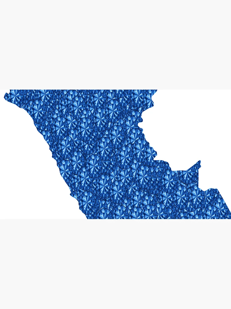 Thumbnail 3 of 3, Cap, Blue Rhinestone Peru designed and sold by TheIconSmith.