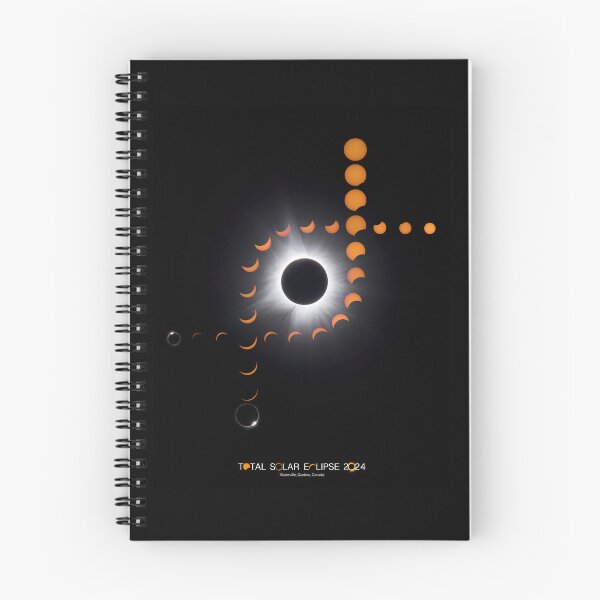Item preview, Total Solar Eclipse composite - April 8, 2024 designed and sold by James Cumming.