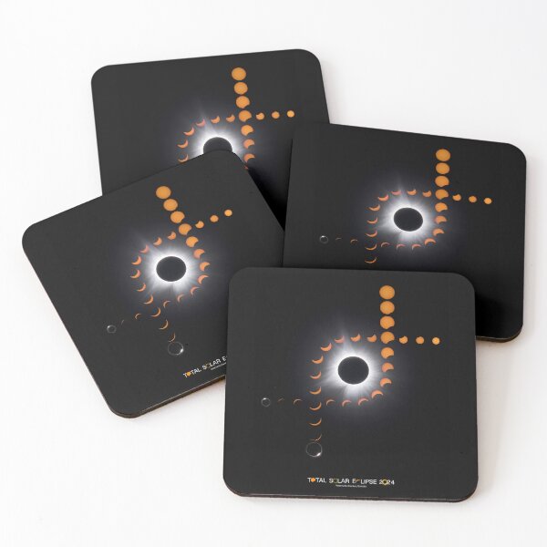 Item preview, Total Solar Eclipse composite - April 8, 2024 designed and sold by James Cumming.