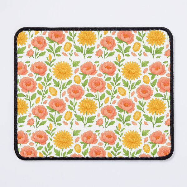 Item preview, Dreamy Chrysanthemum and Peony Mug Wrap – Fantasy Watercolor Floral designed and sold by BrushAndBreathe.