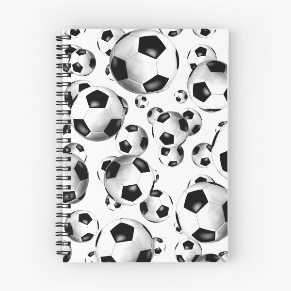 Item preview, 3D look soccer balls pattern  designed and sold by katzdzynes.