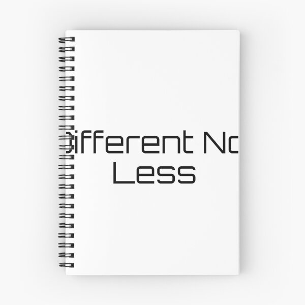 Item preview, Different Not Less designed and sold by Ninjacatoff.