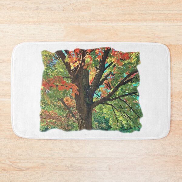Item preview, Blend of two seasons/summer/autumn/maple tree/hello autumn designed and sold by VeenaNair23.