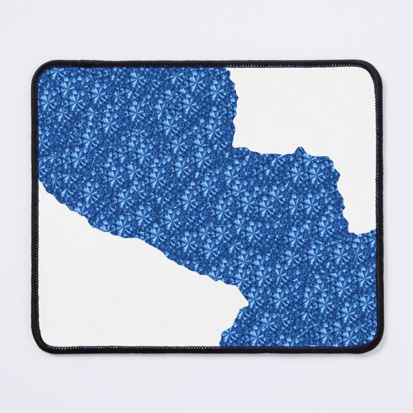 Item preview, Blue Rhinestone Paraguay designed and sold by TheIconSmith.