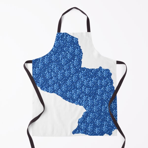 Item preview, Blue Rhinestone Paraguay designed and sold by TheIconSmith.