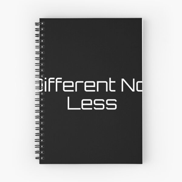 Item preview, Different Not Less designed and sold by Ninjacatoff.