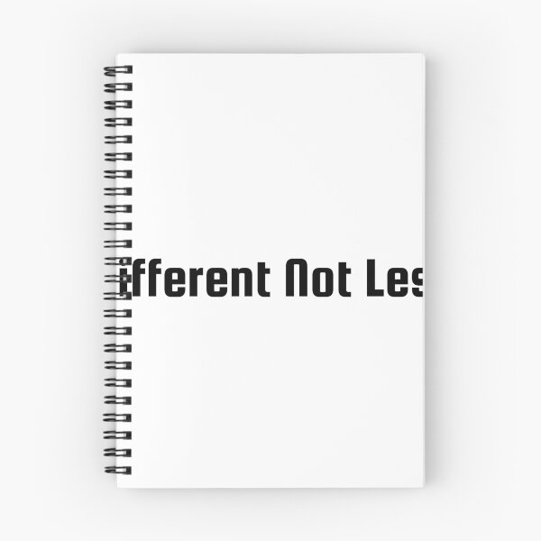 Item preview, Different Not Less designed and sold by Ninjacatoff.