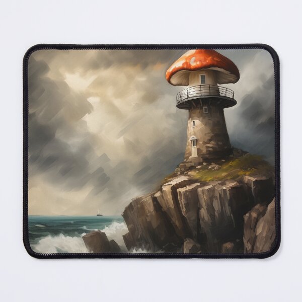 Item preview, Mushroom in a storm designed and sold by Island Art Studios.