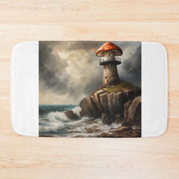Item preview, Mushroom in a storm  designed and sold by Island Art Studios.