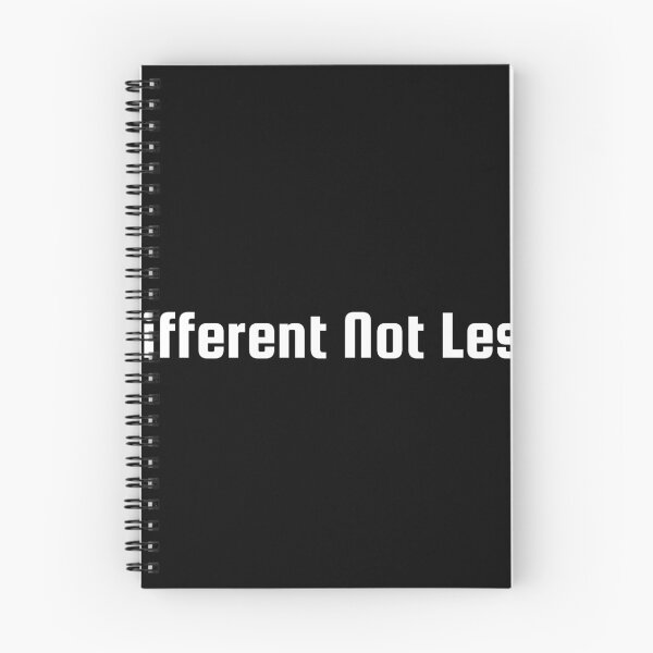 Item preview, Different Not Less designed and sold by Ninjacatoff.