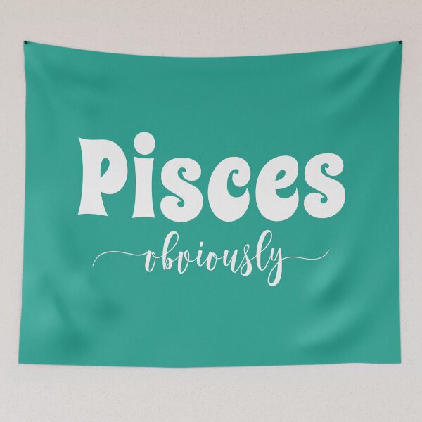 Item preview, Pisces Obviously designed and sold by Jeallan Designs.