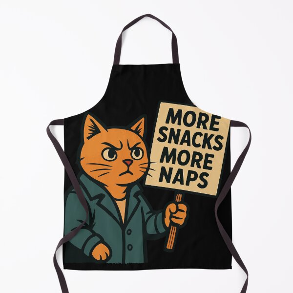 Item preview, More Snacks More Naps Cat | Silly Paws Studio designed and sold by SillyPawsStudio.