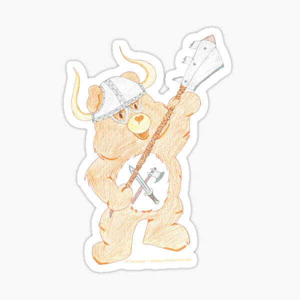 Warriorsounours Sticker