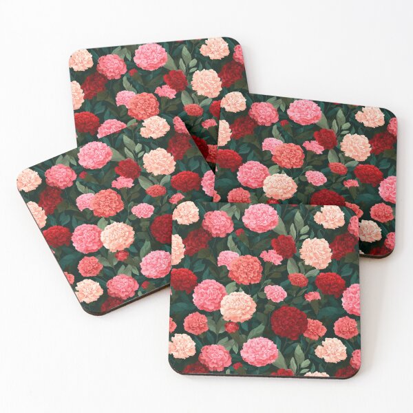 Item preview, Bold Wild Carnations For Garden Lover Gift designed and sold by RoyalStarsPatts.