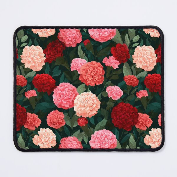 Item preview, Bold Wild Carnations For Garden Lover Gift designed and sold by RoyalStarsPatts.