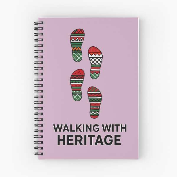 Aperçu de l'œuvre Marcher avec le patrimoine – Empreintes de pas aux couleurs des Maasaï créée et vendue par unscriptedPixel.