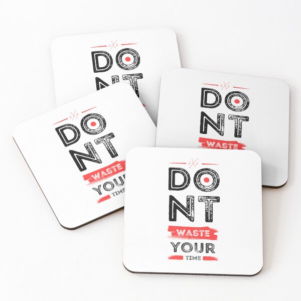 Item preview, Do Not Waste Your Time designed and sold by Doodle_Craze.