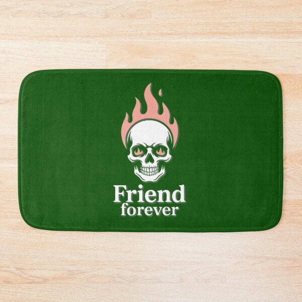 Item preview, Flaming Skull Friend Forever Design designed and sold by Justin Fisher.