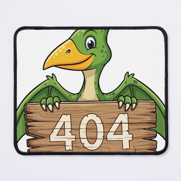 Item preview, Pterodactyl 404 Error designed and sold by pictranoosa.