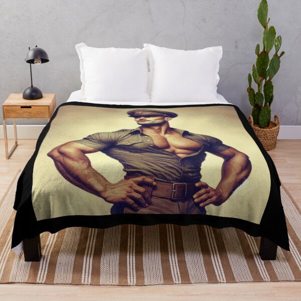 Item preview, Gay Pride 1940's Leather Military "Captain Tom" Berlin Leder Pride Graphic Design designed and sold by ItsAKinkThing.