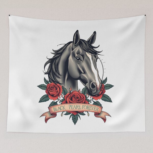 Item preview, Friesian as a Vintage Tattoo with Text designed and sold by Friesian-Fan-S.